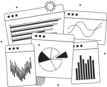 Illustratie voor data en AI-oplossingen